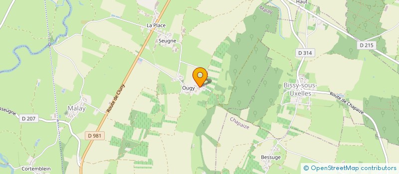 localisation de l'entreprise MONSIEUR DOMINIQUE PETIT  MALAY