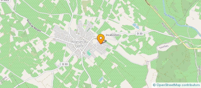 localisation de l'entreprise MONSIEUR DOMINIQUE PETITJEAN à ALIGNAN-DU-VENT