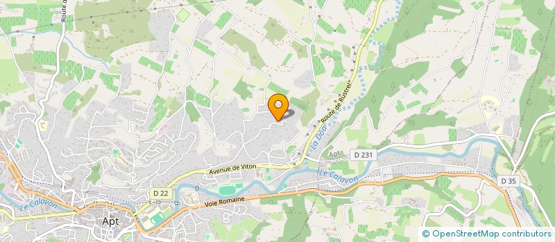 localisation de l'entreprise MONSIEUR DOMINIQUE PETITQUEUX  APT