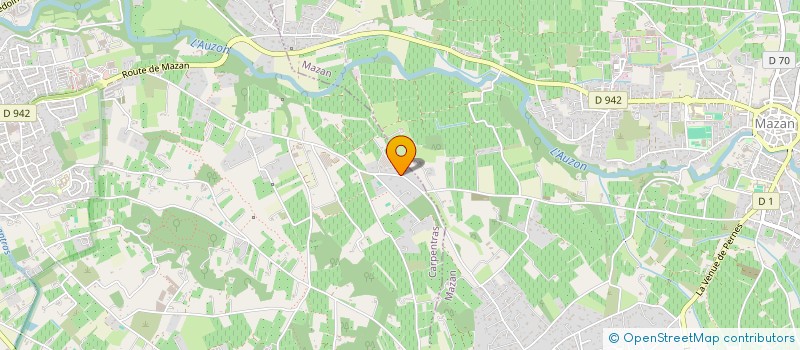 localisation de l'entreprise MONSIEUR DOMINIQUE PETTINATO  CARPENTRAS