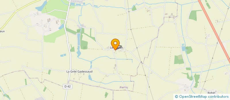 localisation de l'entreprise MONSIEUR DOMINIQUE PHELIPPAUD  PIERRIC