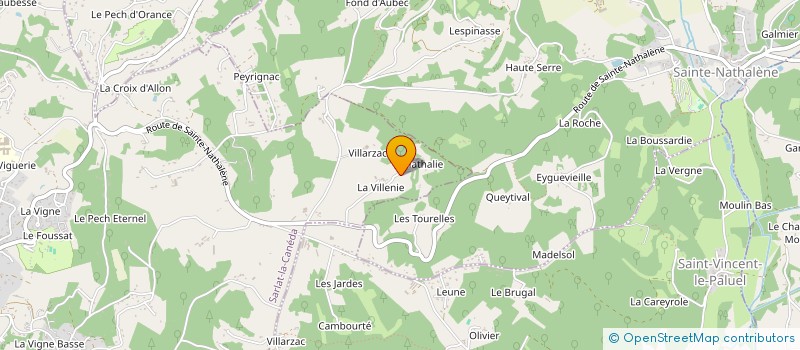 localisation de l'entreprise MONSIEUR DOMINIQUE PIAT à SARLAT-LA-CANEDA