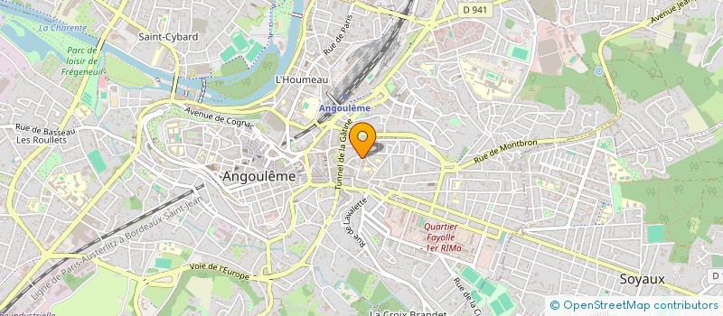 localisation de l'entreprise MONSIEUR DOMINIQUE PICARD à ANGOULEME