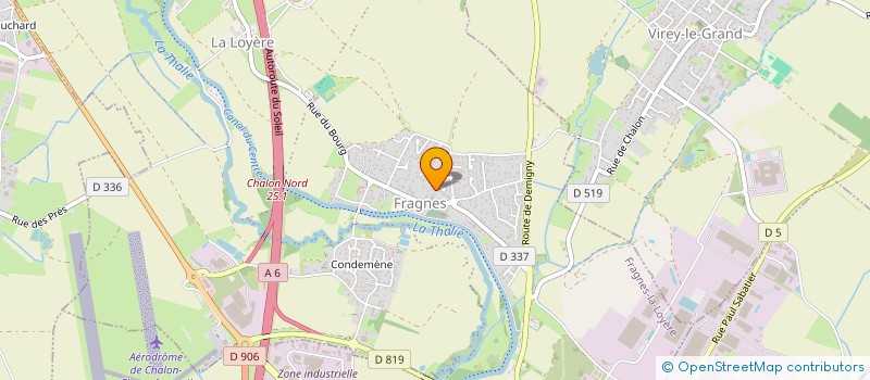 localisation de l'entreprise MONSIEUR DOMINIQUE PICARD  FRAGNES-LA LOYERE