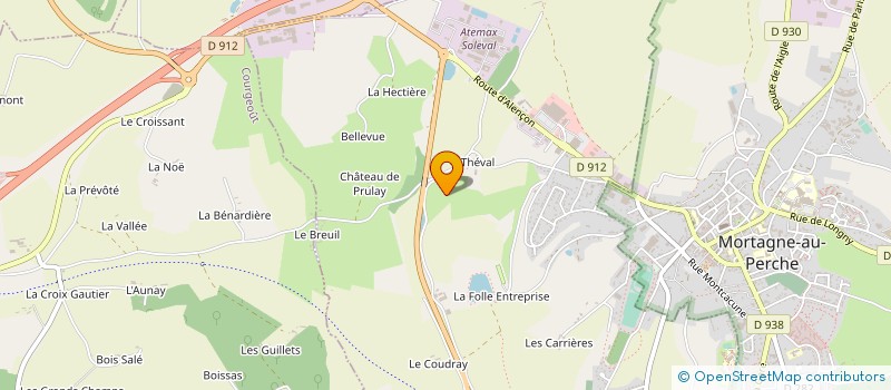 localisation de l'entreprise MONSIEUR DOMINIQUE PIERRE à SAINT-LANGIS-LES-MORTAGNE