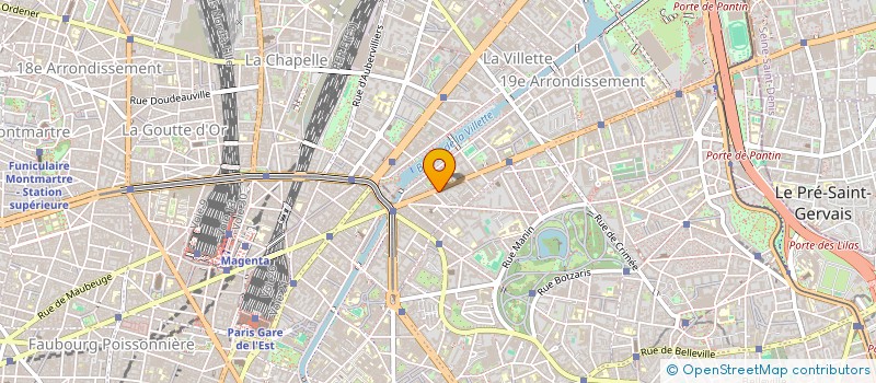 localisation de l'entreprise MONSIEUR DOMINIQUE PIERRE NADAL  PARIS