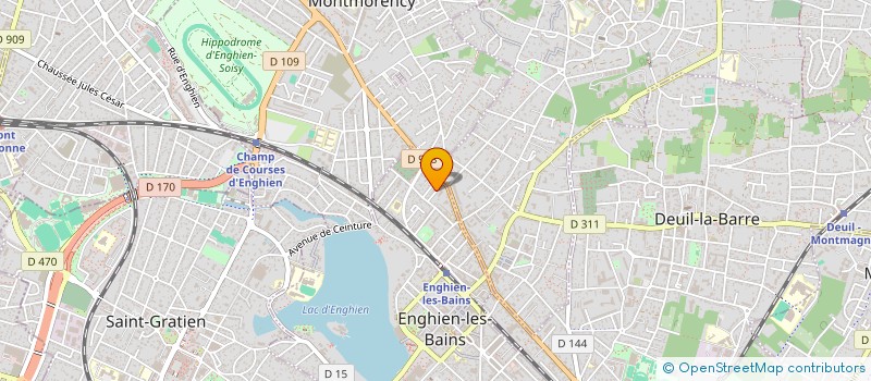 localisation de l'entreprise MONSIEUR DOMINIQUE PIERSON à ENGHIEN-LES-BAINS