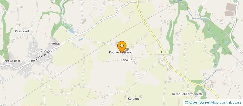 localisation de l'entreprise MONSIEUR DOMINIQUE PIETRZYNSKI à PLOUNEVEZ-LOCHRIST