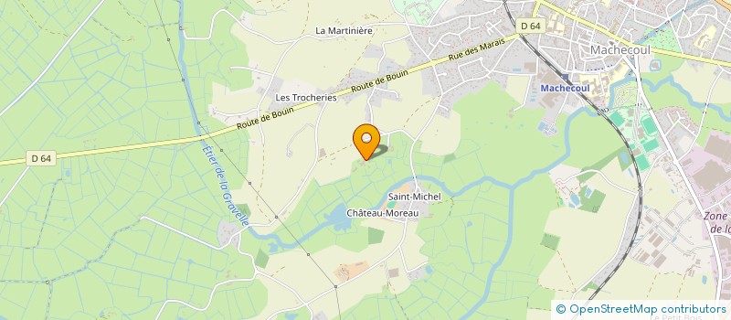 localisation de l'entreprise MONSIEUR DOMINIQUE PILET à MACHECOUL-SAINT-MEME