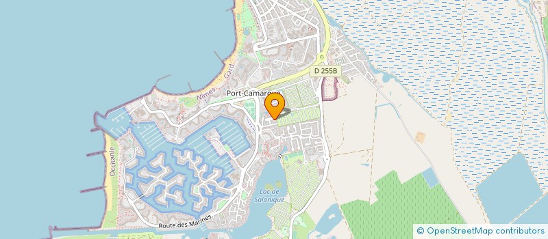 localisation de l'entreprise MONSIEUR DOMINIQUE PILLIER  LE GRAU-DU-ROI