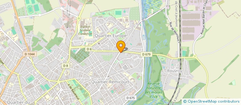 localisation de l'entreprise MONSIEUR DOMINIQUE PIOU à SAINT-QUENTIN