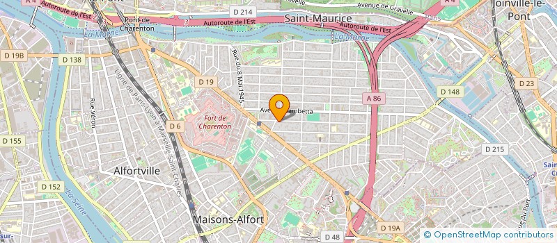 localisation de l'entreprise MONSIEUR DOMINIQUE PITTILLONI à MAISONS ALFORT