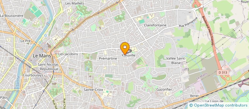 localisation de l'entreprise MONSIEUR DOMINIQUE PLAT à LE MANS