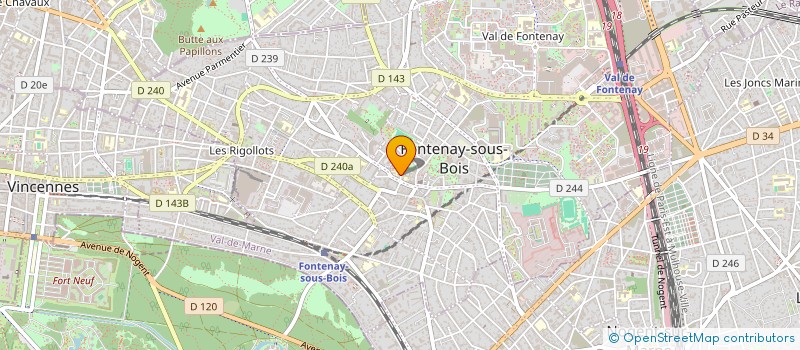 localisation de l'entreprise MONSIEUR DOMINIQUE PLAT à FONTENAY-SOUS-BOIS