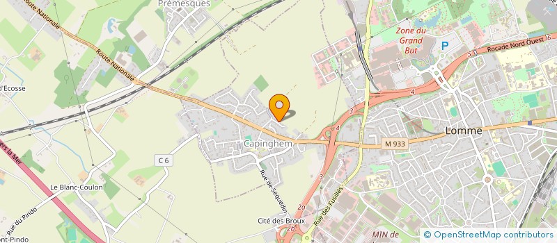 localisation de l'entreprise MONSIEUR DOMINIQUE POIDEVIN à LILLE