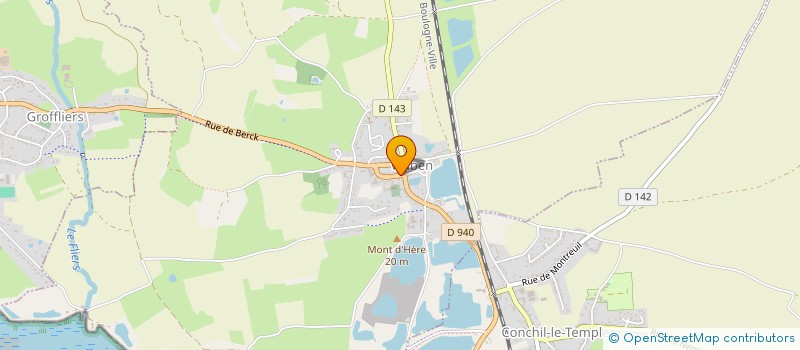 localisation de l'entreprise MONSIEUR DOMINIQUE POIRET  WABEN