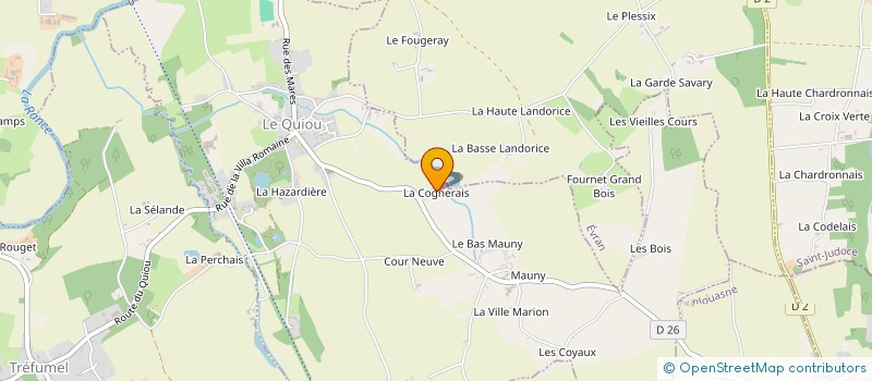 localisation de l'entreprise MONSIEUR DOMINIQUE POIROT à SAINT-JUVAT