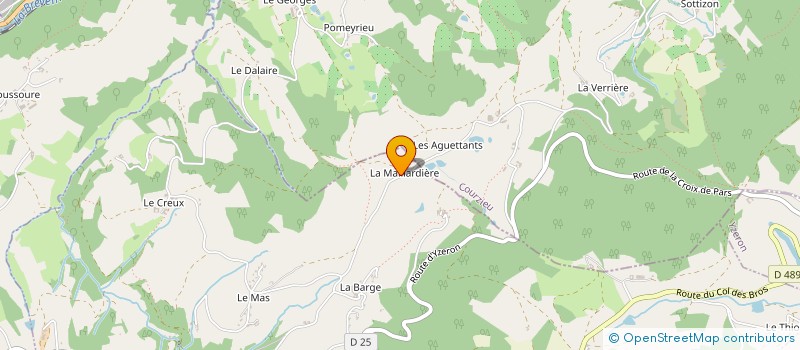 localisation de l'entreprise MONSIEUR DOMINIQUE PONCET à AVEIZE
