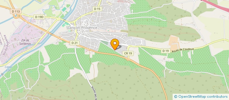 localisation de l'entreprise MONSIEUR DOMINIQUE PONGI  LANCON-PROVENCE