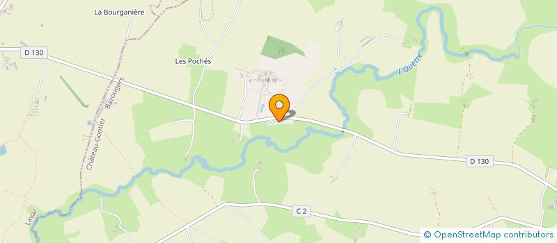 localisation de l'entreprise MONSIEUR DOMINIQUE PORTIER  BAZOUGERS