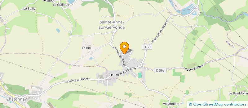 localisation de l'entreprise MONSIEUR DOMINIQUE POSTEL à SAINTE-ANNE-SUR-GERVONDE