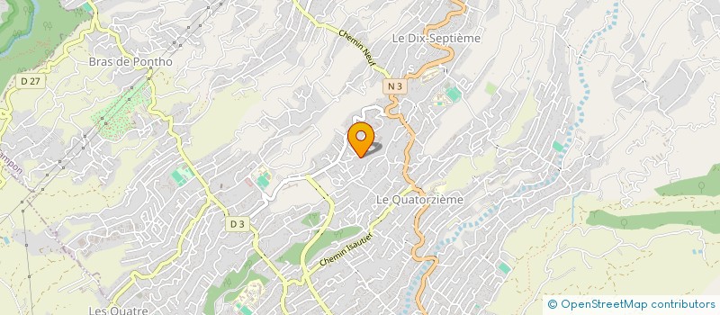 localisation de l'entreprise MONSIEUR DOMINIQUE POTHIN  LE TAMPON