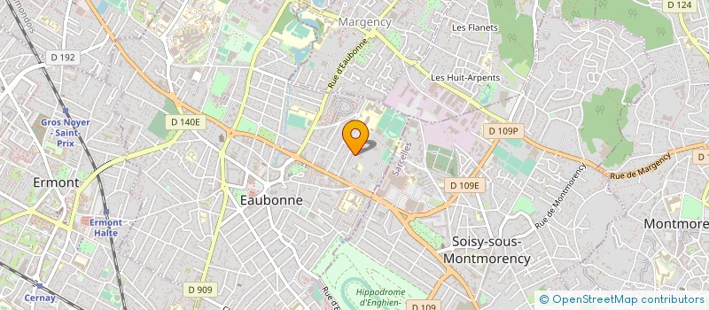 localisation de l'entreprise MONSIEUR DOMINIQUE POUJADE à EAUBONNE