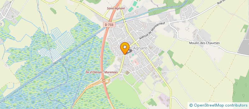 localisation de l'entreprise MONSIEUR DOMINIQUE PRAUD  SAINT-AGNANT