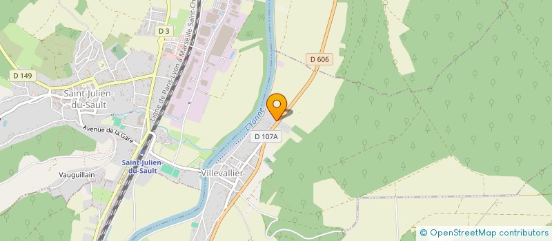 localisation de l'entreprise MONSIEUR DOMINIQUE PRUVOST à VILLEVALLIER