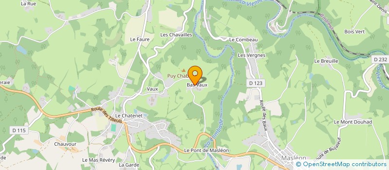 localisation de l'entreprise MONSIEUR DOMINIQUE PUIGRENIER à SAINT-DENIS-DES-MURS