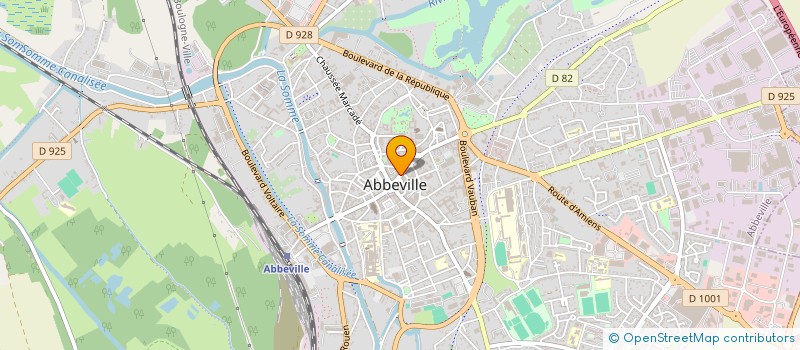 localisation de l'entreprise MONSIEUR DOMINIQUE PY à ABBEVILLE