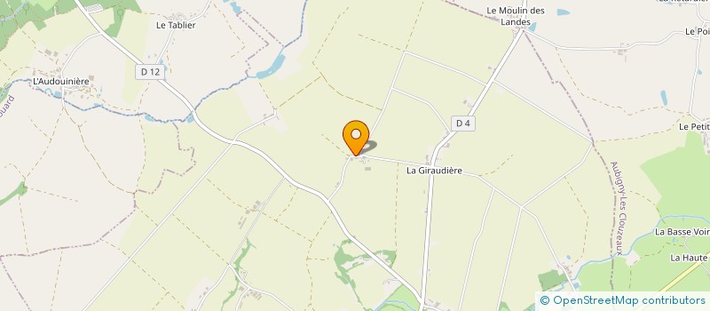 localisation de l'entreprise MONSIEUR DOMINIQUE QUERE  NIEUL-LE-DOLENT