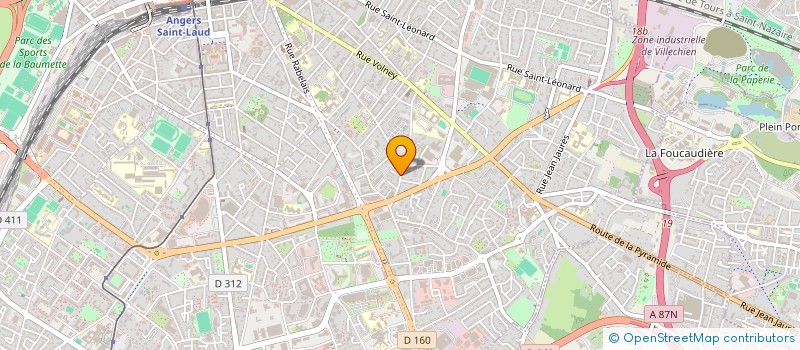 localisation de l'entreprise MONSIEUR DOMINIQUE QUIMBRE à ANGERS