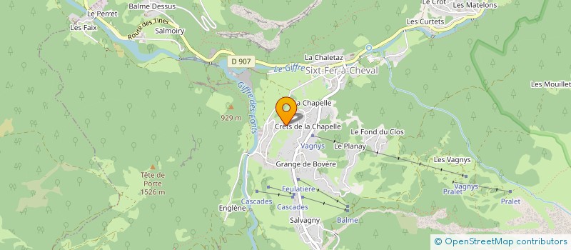 localisation de l'entreprise MONSIEUR DOMINIQUE RABOT à SIXT-FER-A-CHEVAL