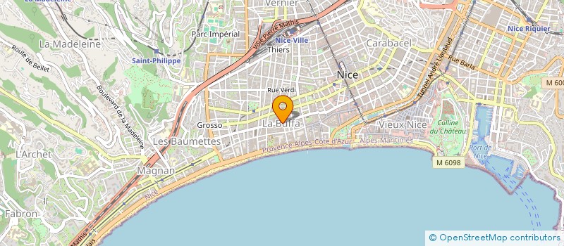 localisation de l'entreprise MONSIEUR DOMINIQUE RAIBAUT à NICE