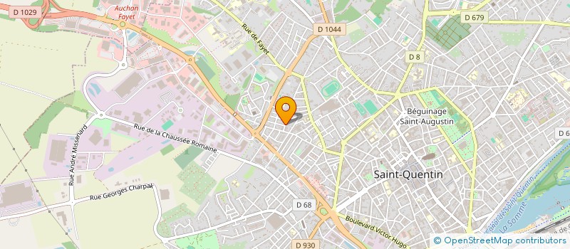 localisation de l'entreprise MONSIEUR DOMINIQUE RATTE à SAINT-QUENTIN