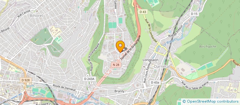 localisation de l'entreprise MONSIEUR DOMINIQUE RAVACHE à ROUEN