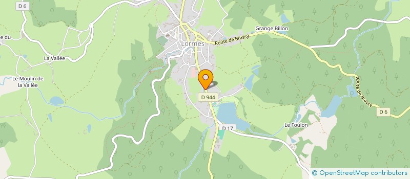 localisation de l'entreprise MONSIEUR DOMINIQUE RAVAUT à LORMES