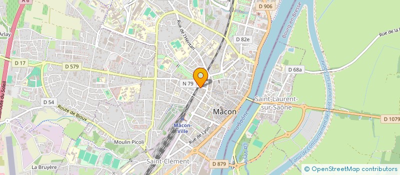 localisation de l'entreprise MONSIEUR DOMINIQUE RAVELLE-CHAPUIS à MACON