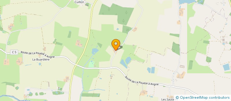 localisation de l'entreprise MONSIEUR DOMINIQUE RAVENEAU  ERDRE-EN-ANJOU