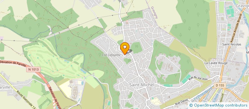 localisation de l'entreprise MONSIEUR DOMINIQUE RAVET  EVREUX