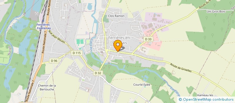 localisation de l'entreprise MONSIEUR DOMINIQUE RAYMOND LARSIMON à FONTENAY-SUR-LOING