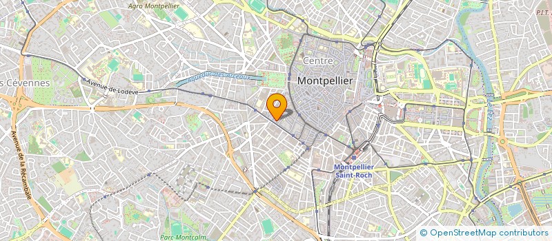 localisation de l'entreprise MONSIEUR DOMINIQUE RAYNAL à MONTPELLIER