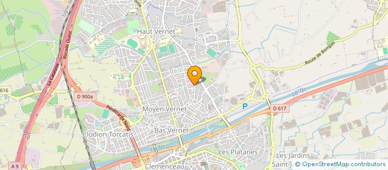 localisation de l'entreprise MONSIEUR DOMINIQUE RAYNAUD  PERPIGNAN