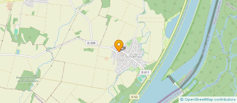 localisation de l'entreprise MONSIEUR DOMINIQUE REBHOLTZ  SCHNAU