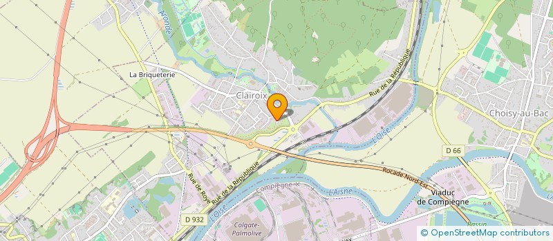 localisation de l'entreprise MONSIEUR DOMINIQUE RECCHIUTI  CLAIROIX