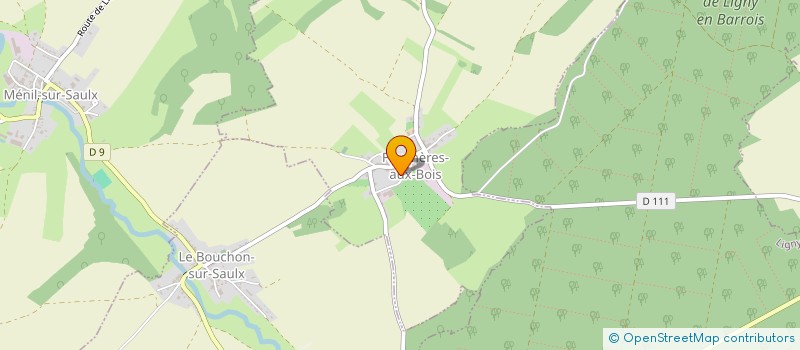 localisation de l'entreprise MONSIEUR DOMINIQUE REGNIER à FOUCHERES-AUX-BOIS