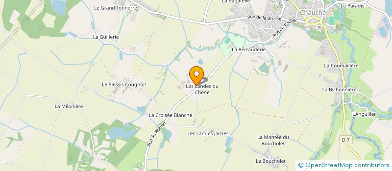 localisation de l'entreprise MONSIEUR DOMINIQUE REMAUD  ESSARTS-EN-BOCAGE