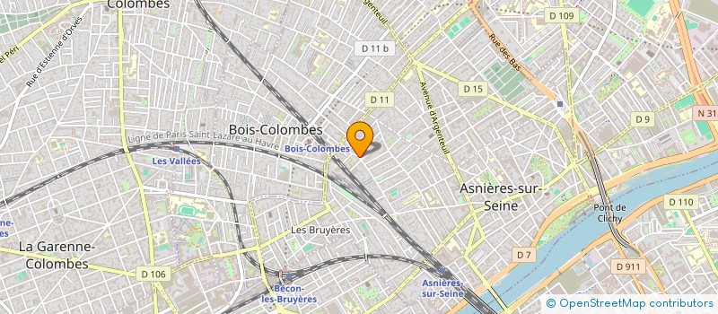 localisation de l'entreprise MONSIEUR DOMINIQUE REMY  ASNIERES-SUR-SEINE