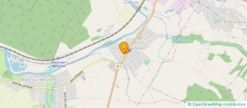 localisation de l'entreprise MONSIEUR DOMINIQUE REMY à LUNEVILLE
